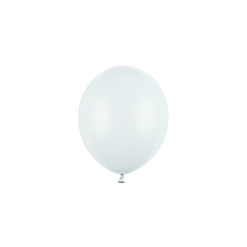 100 st Standard pastell ljus misty blue ballonger - str 5"