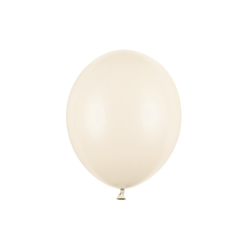 100 st. Pastell Ljus Råvit Ballonger standard storlek 12" 30 cm i Diameter