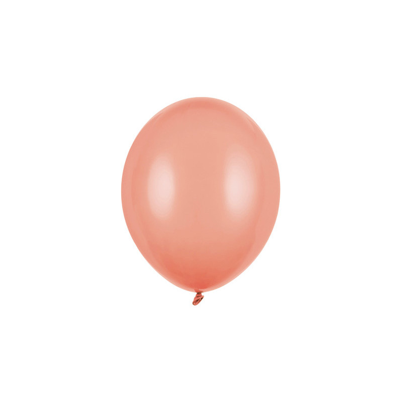 100 st. Strong Balloons pastel peach ballonger 23 cm