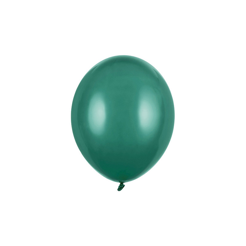 100 st. Strong Balloons pastellflaska gröna ballonger, 27 cm diameter