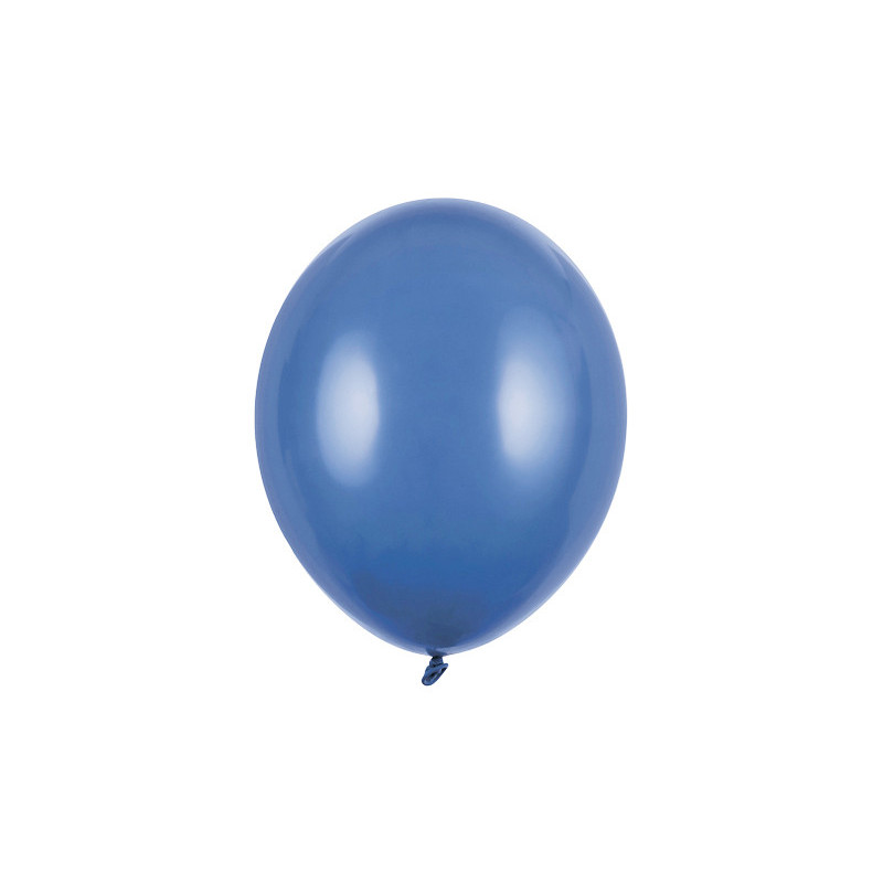 1 st. Strong Balloons pastell marinblå ballonger, 27 cm, 100 st. per förpackning