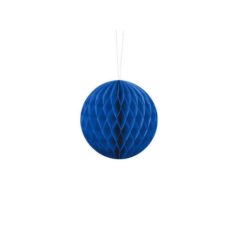 Honeycomb Ball, blue, 10cm