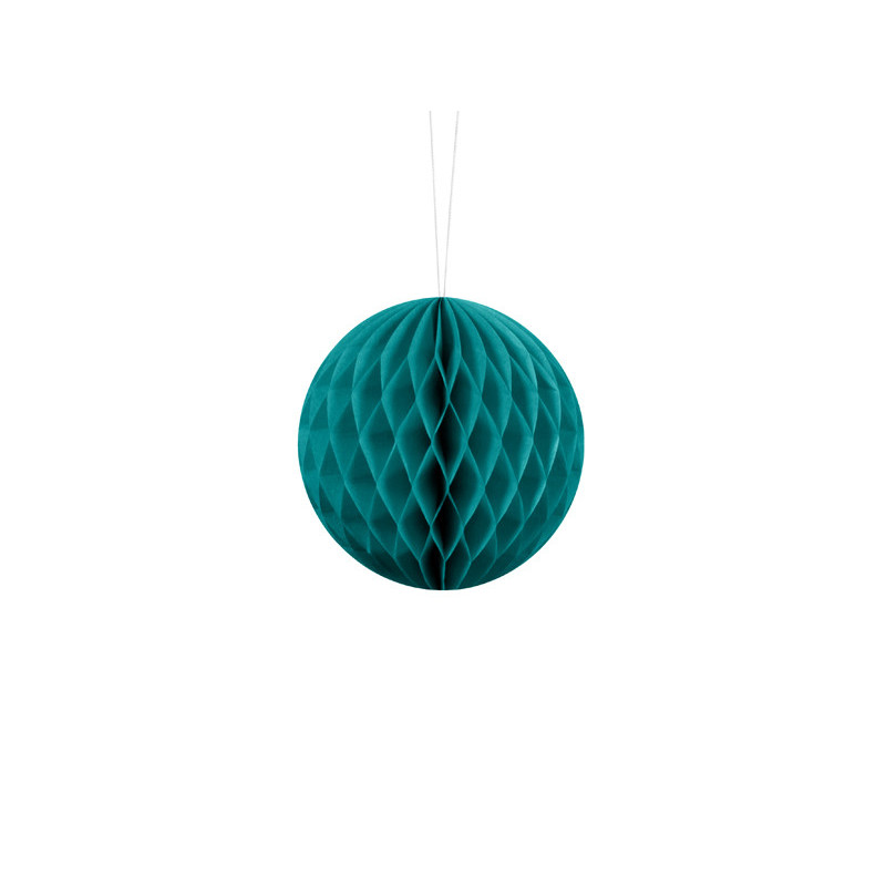 Honeycomb Ball, pastel lagoon blue, 10cm