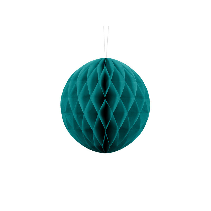 Honeycomb Ball, pastel lagoon blue, 20cm