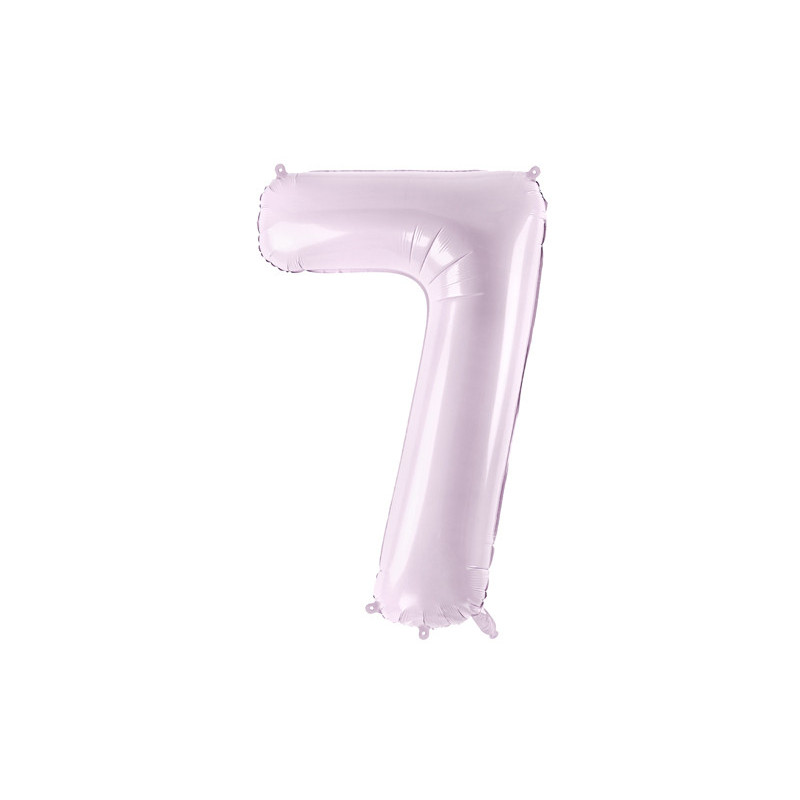 Foil Balloon Number ''7'', 72cm, purple