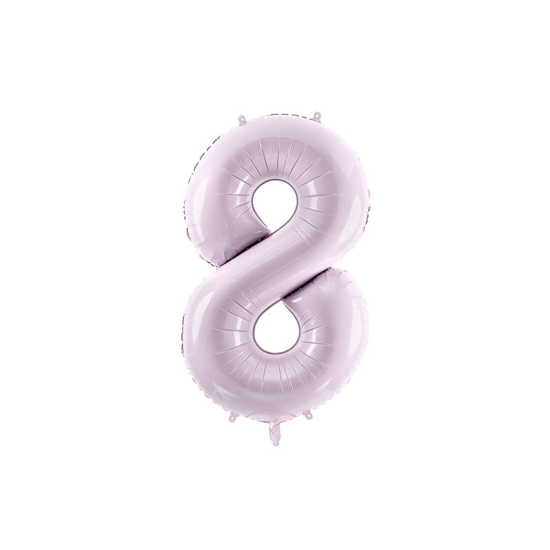 Foil Balloon Number ''8'', 72cm, purple