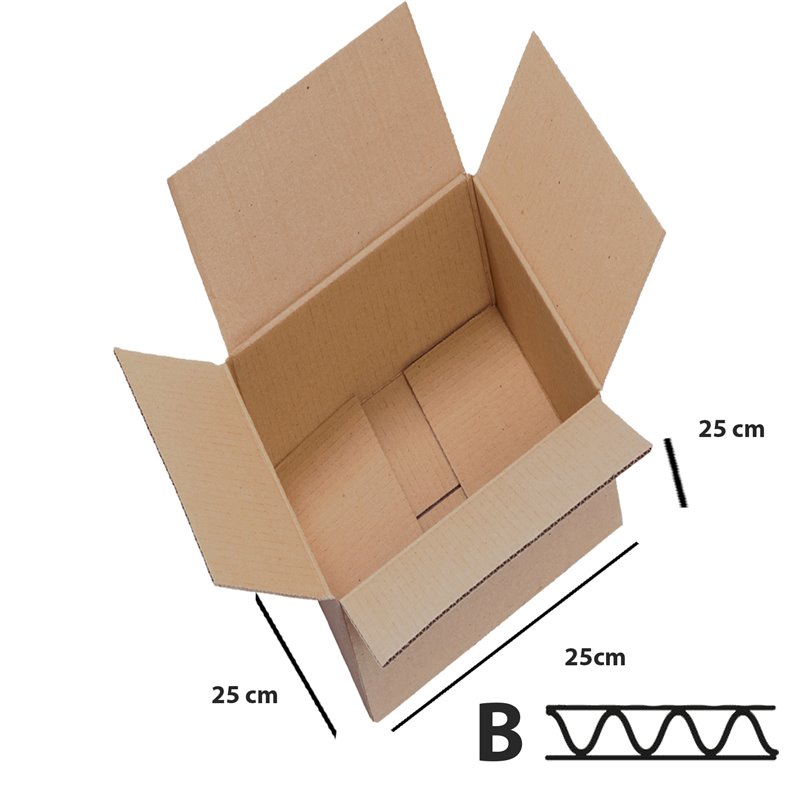 1 st Robust 5-lagers Pappkartong - 240x140x75 mm - FSC-certifierad & Miljövänlig