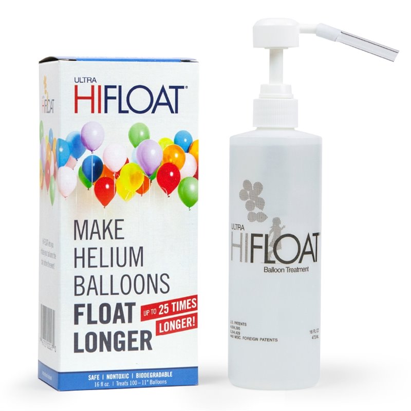 Hi-Float med pump 473ml - Så svävar dina ballonger längre