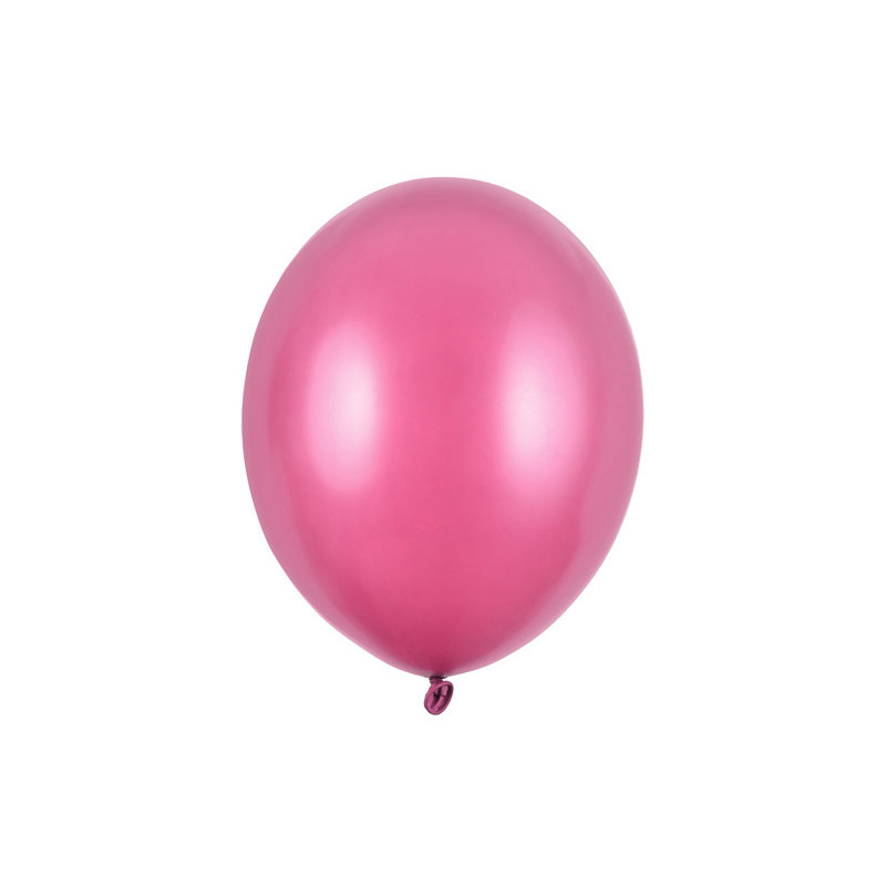 100 st Metallic fuchsia ballonger - storlek 12"