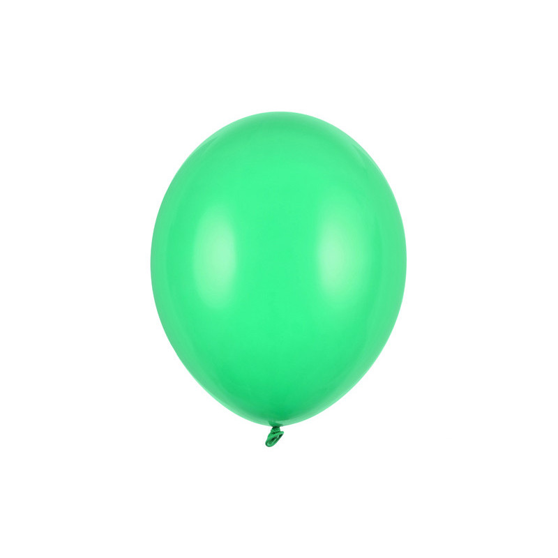 100 st Standard ljusgröna ballonger - storlek 12"