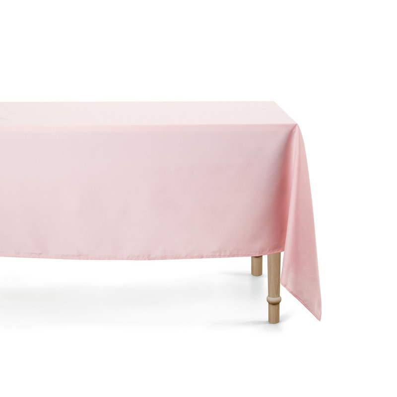 1 st. Elegant Dammig rosa Polyester Duk – 180x300 cm slitstark och återanvändbar för festliga tillfällen