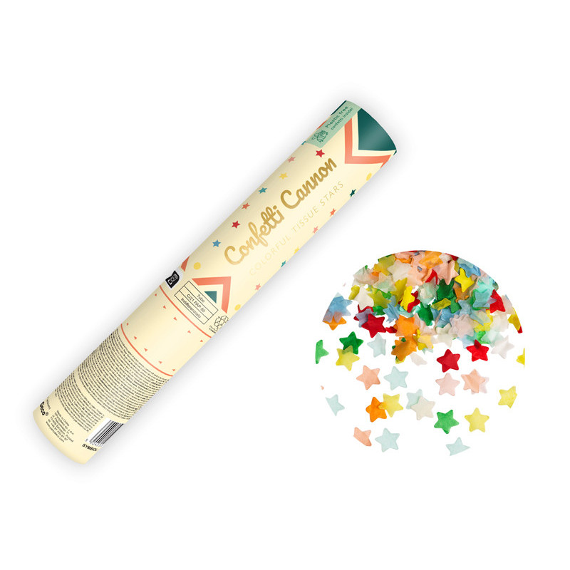 Confetti Cannon Circus, mix, 20 cm