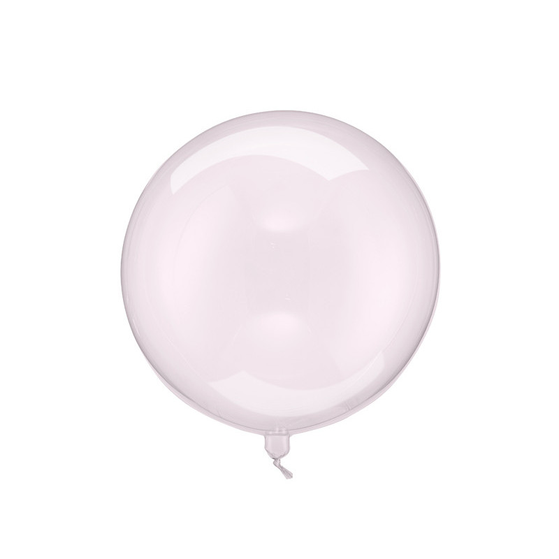 Balloon Sphere, 40cm, transparent pink