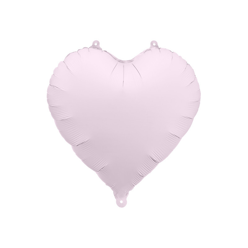 Foil Balloon Heart, 45cm, purple