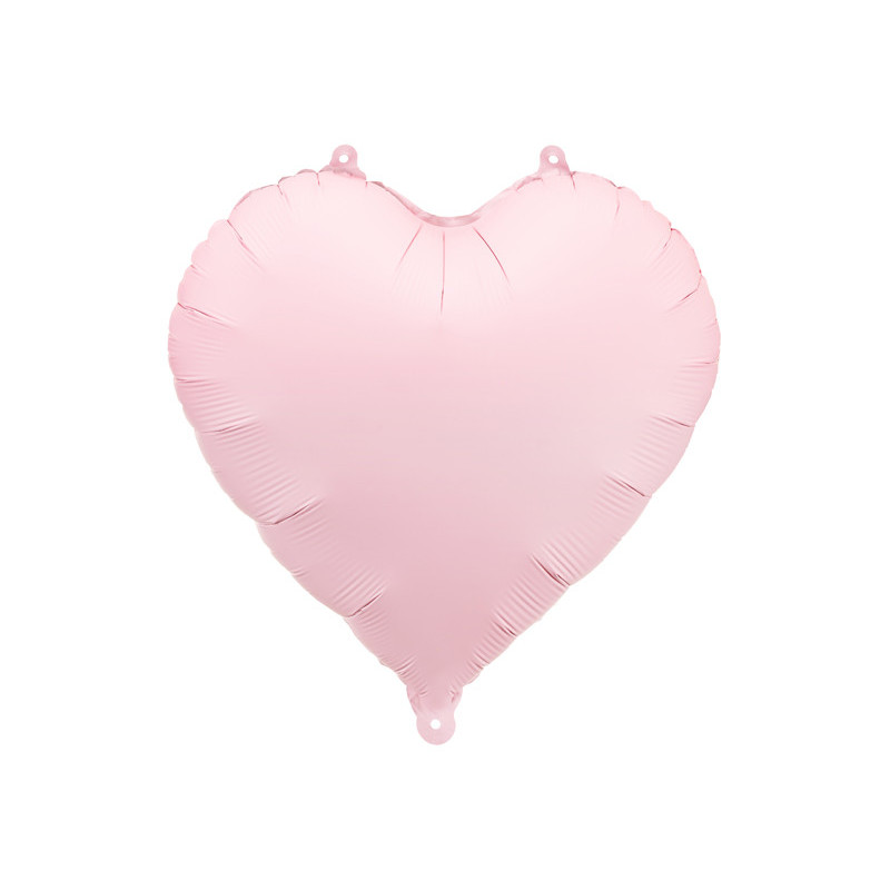 Foil Balloon Heart, 45cm, pink