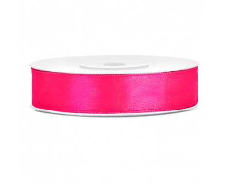 25 meter - Satinband fuchsia 12 mm - Det Ideala Valet för Din Festliga Händelse