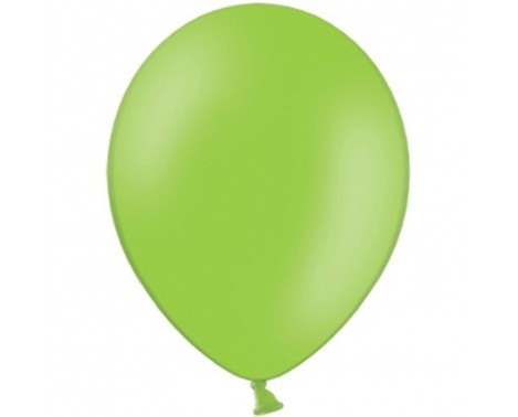 10 st Standard limegrön ballonger - str 12"