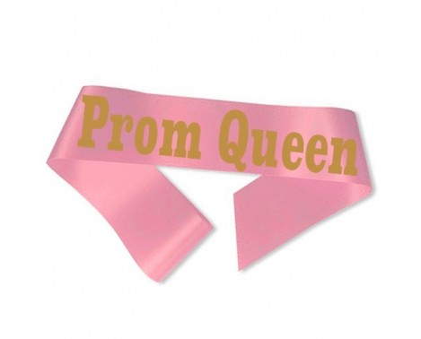 Prom Queen Ordensband Rosa