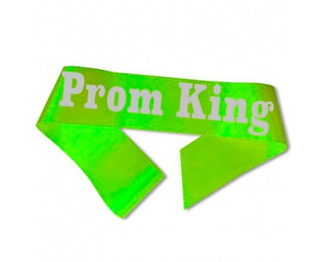 Prom King Ordensband Neon Grön