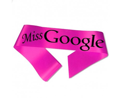 Miss Google Ordensband Fuchsia