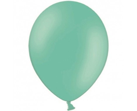 10 st Standard mintgröna ballonger - strl 12"