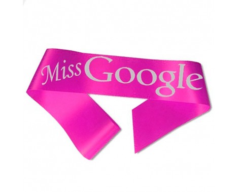 Miss Google Ordensband Fuchsia