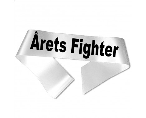 Årets Fighter - Svart tryck - Ordensband