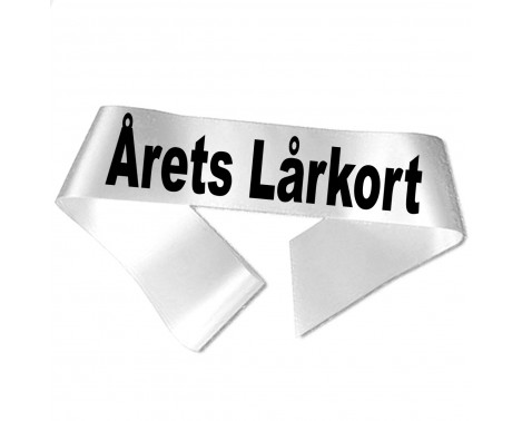 Årets Lårticka - Svart tryck - Ordensband