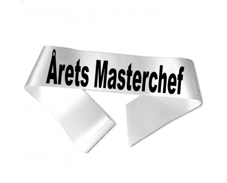 Årets Masterchef - Svart tryck - Ordensband