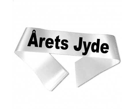 Årets Jute - Svart tryck - Ordensband