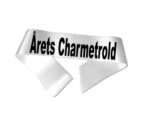 Årets Charmtroll - Svart tryck - Ordensband