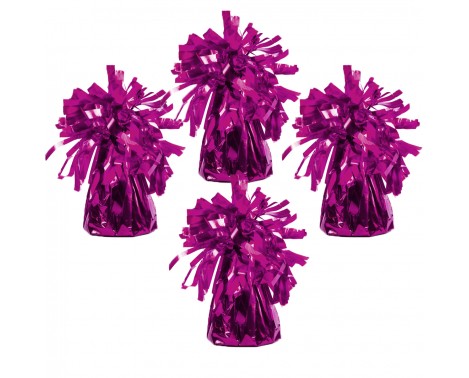 4 st Ballongvikter fuchsia - 130g per styck.