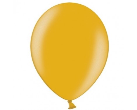 10 st Metallic guld ballonger - strl 12"