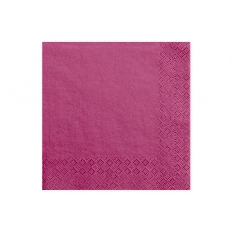 20 st. Fuchsia frukostservetter