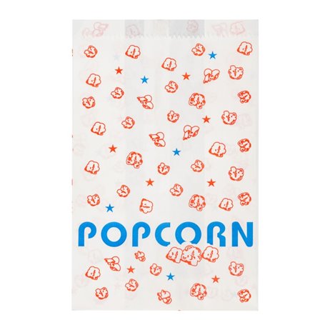 200 St. Popcorn papperspåse - Stor