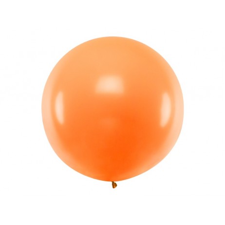 1 st Jättestor orange ballong - 1 meter