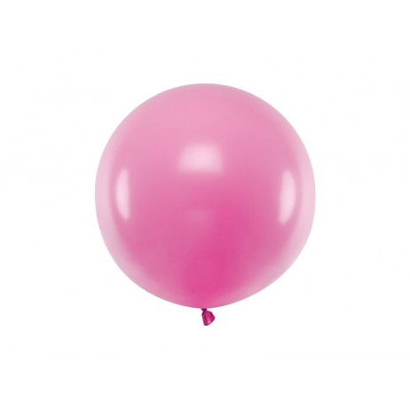 1 st Stor pastell fuchsia ballong - 60 cm