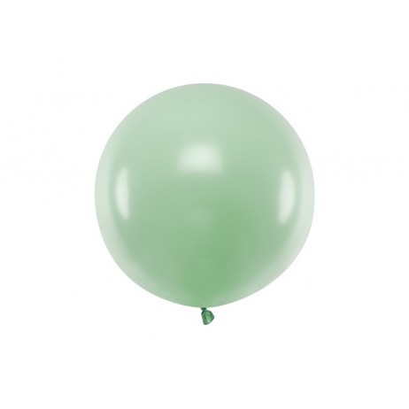 1 st Stor pastell pistage ballong - 60 cm