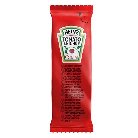 20 st. Heinz Ketchup 20 g engångspaket - Gör ditt evenemang extra speciellt