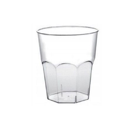 50 st. Lyxiga Dryckesglas 200 ml - Åttkantiga