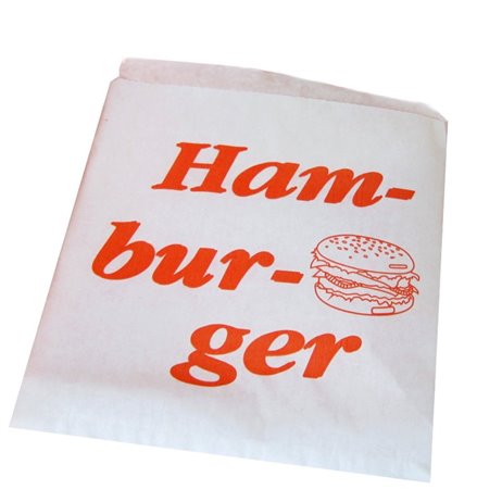 250 Stycken. Hamburgarepåse - Papper - XL