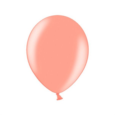 10 st Pärla roséguld ballonger - strl 10"