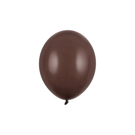 10 st Standard kakao brun ballonger - str 10"