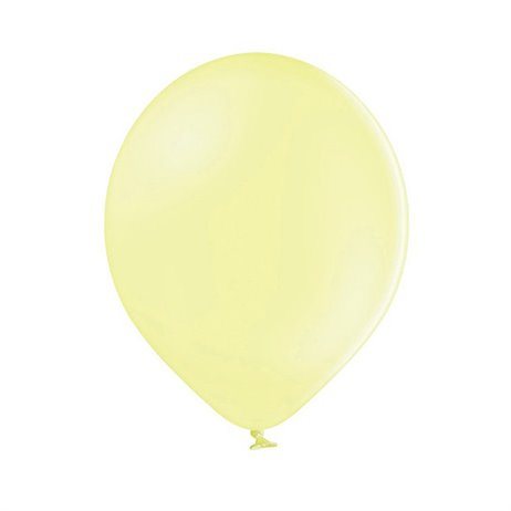 10 st Standard pastellgula ballonger - strl 12"