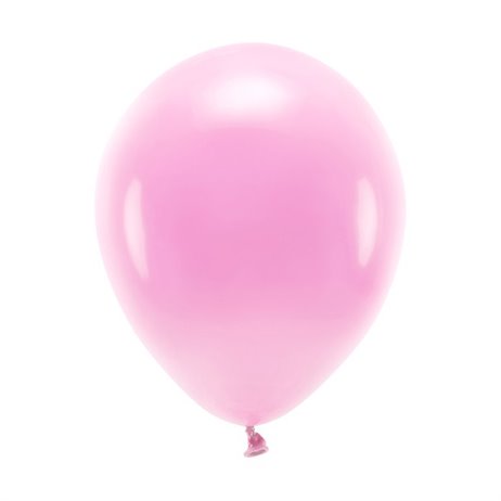 100 st. Ekologiska rosa ballonger str. 10"