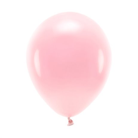 10 st. Ekologiska blush pink ballonger str. 10"